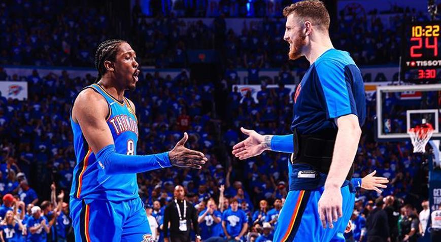 NBAde Thunder, Nuggetsı yenerek Batı Konferansı finaline yükseldi