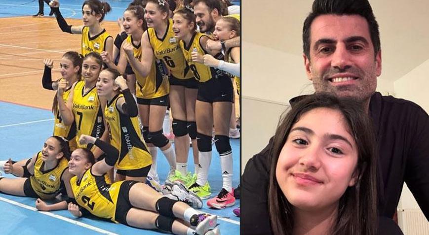 Volkan Demirelden voleybolcu kızı Yadeye destek VakıfBank ile kazandı