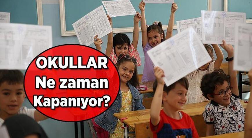 MEB > Okullar ne zaman kapanıyor, okullarda son gün hangi tarih 2025 karne günü ayın kaçında İşte Yaz tatili başlangıç günü
