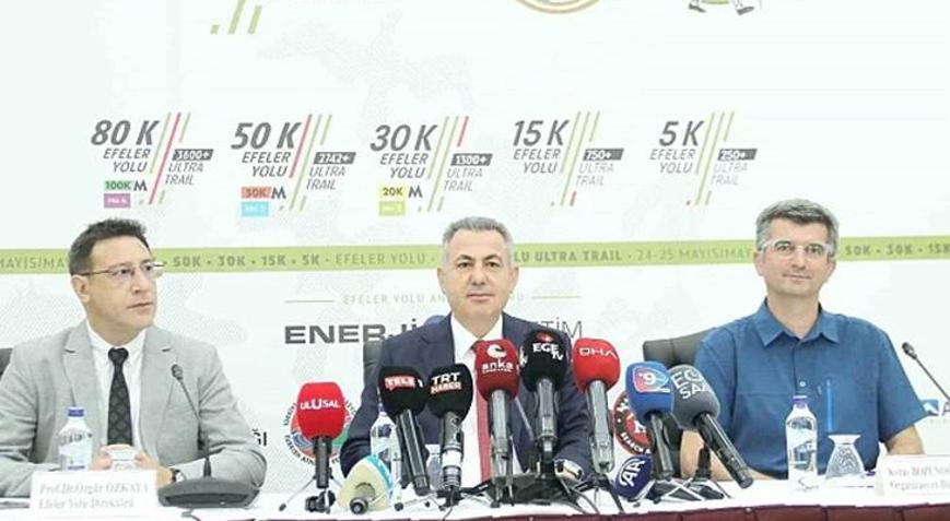 Efeler Yolu Ultra Trail maratonunda 6 ülkeden 256 sporcu yarışacak