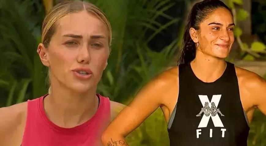 Survivorda Meryem - Dilşah düellosu Meryem Kasapın eşinden dikkat çeken Dilşah paylaşımı