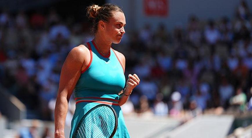 Aryna Sabalenka, Fransa Açıkta tur atladı