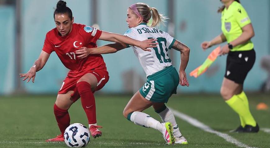 A Milli Kadın Futbol Takımı, İrlanda Cumhuriyetine mağlup