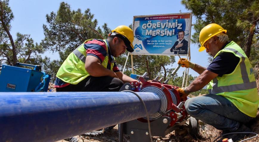 Silifke’de içme suyu altyapısı güçlendi