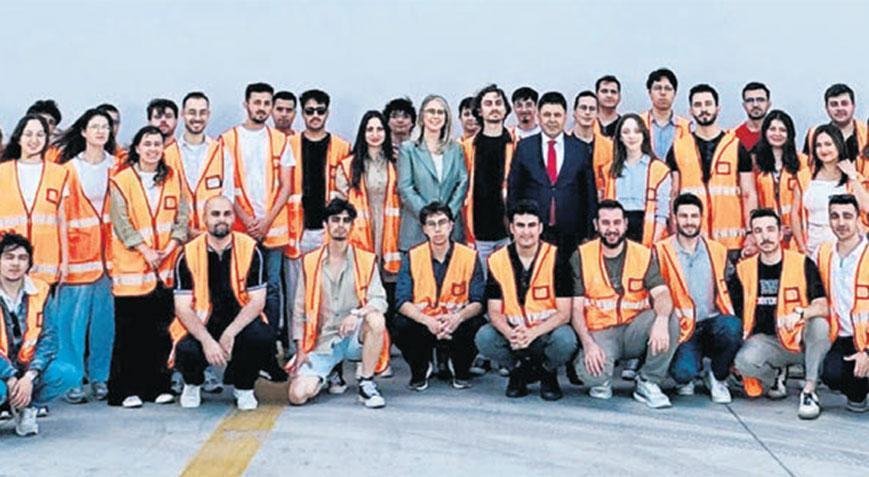 Öğrenciler TUSAŞ’ı ziyaret etti