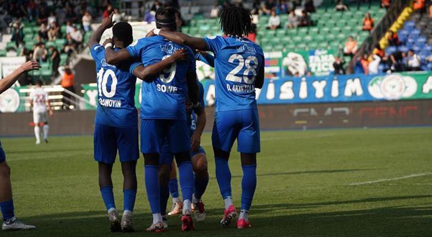 Rizespor, Süper Ligde 800. kez sahaya çıktı