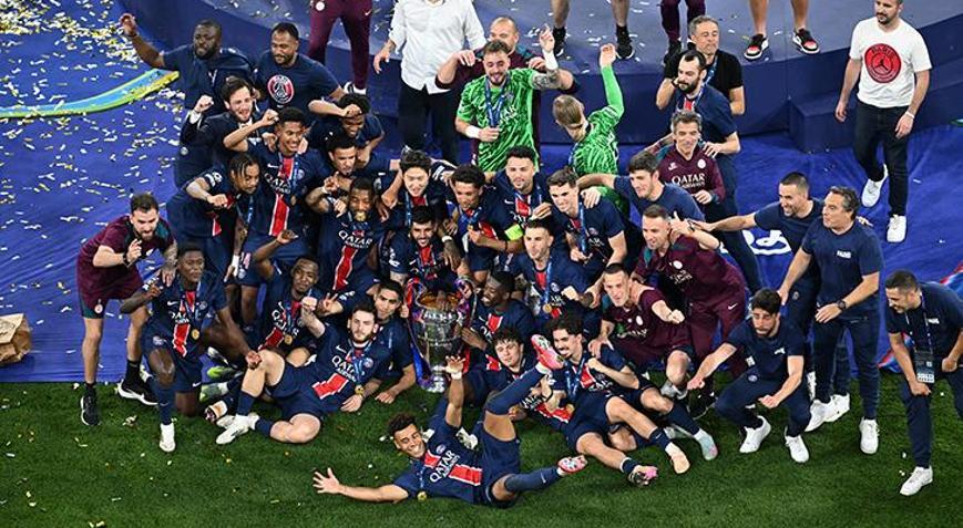 Şampiyonlar Liginde şampiyon PSG Inter karşısında tarihi zafer