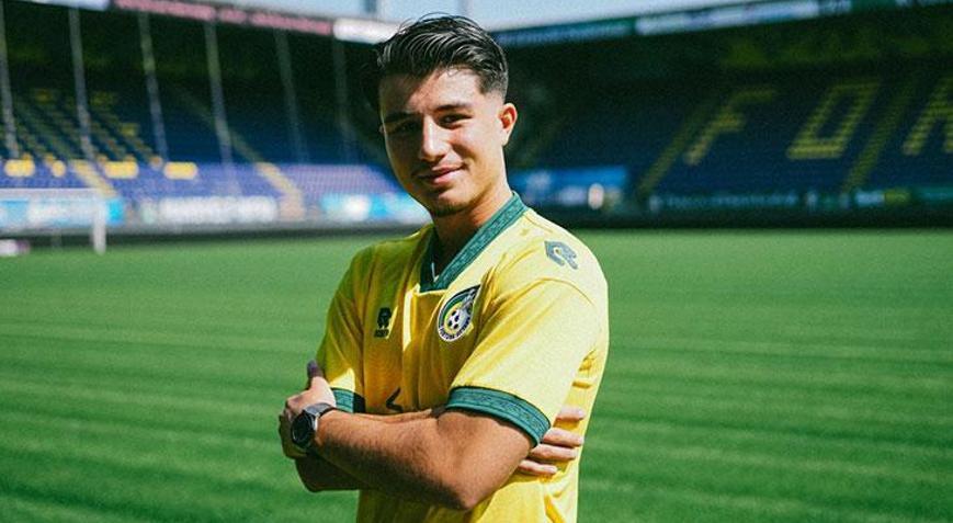 Fortuna Sittard forması giyen Baran Yılmazın hedefi Eredivisie ve Milli Takım