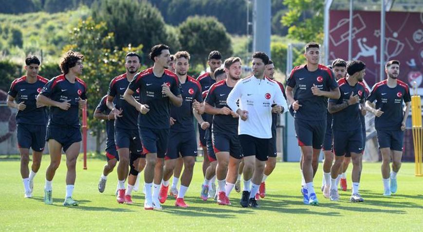 Ümit Milli Futbol Takımında Karadağ mesaisi devam etti