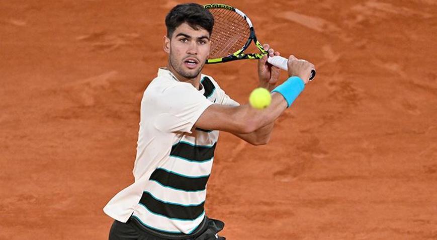Fransa Açıkta Carlos Alcaraz yarı finalde