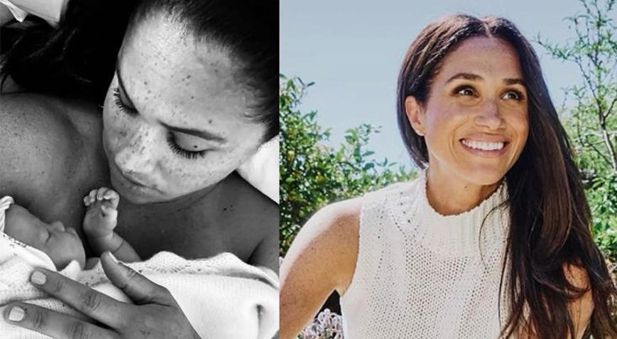 Bebeğini kucağına aldığı günü paylaştı Sussex Düşesi, kızının yüzünü uzun zaman sonra gösterdi