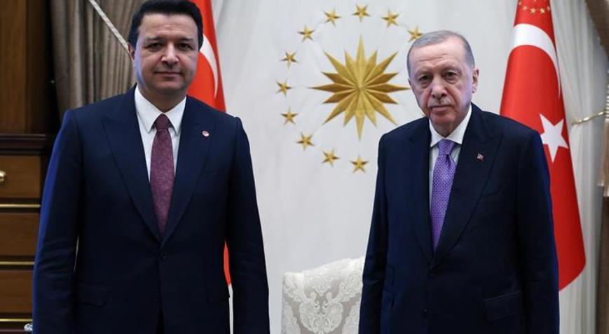 Cumhurbaşkanı Erdoğan, Mahmut Arıkanı kabul etti