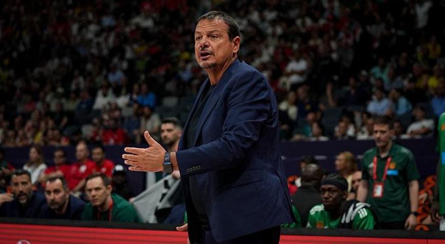 Ergin Ataman, Olympiakos genel menajerine ateş püskürdü Seni bir daha uyarmayacağım