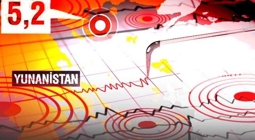 Son Dakika Çanakkale açıklarında 5.2 büyüklüğünde deprem