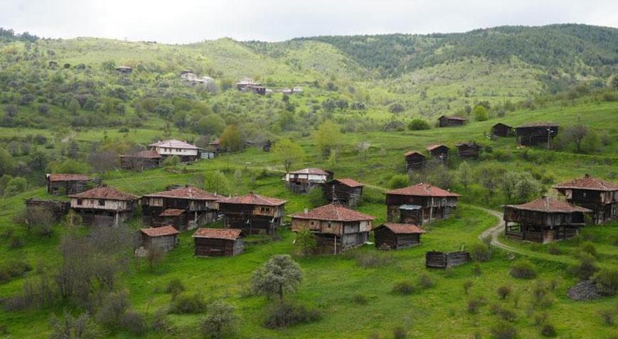 Ormanın içinde gizli hazine 7 mahalleli, 80 haneli köyü gören dönmek istemiyor