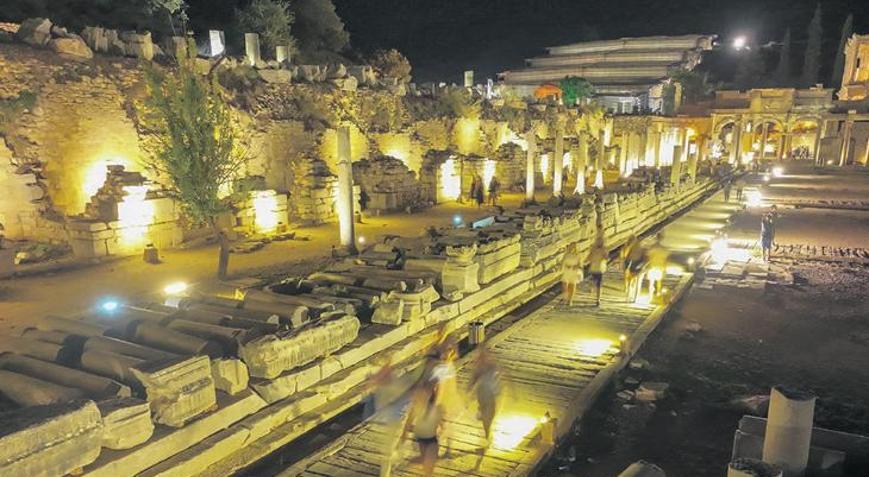 Gece müzeciliği uygulaması: Tarihi gecede yaşamak