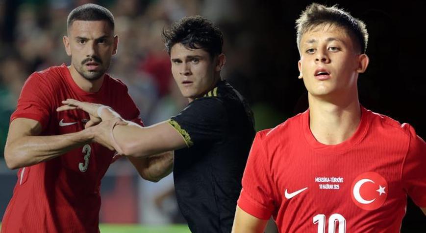 A Milli Futbol Takımı, Meksikaya mağlup oldu İlk kez karşılaştık