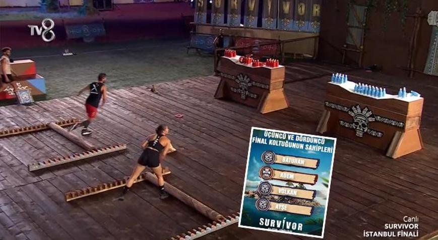 SON DAKİKA Survivorda yarı finalistler belli oldu Bir isim daha veda etti