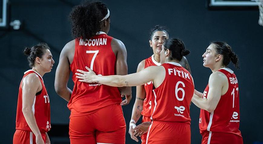 A Milli Kadın Basketbol Takımı, Rusyayı farklı geçti