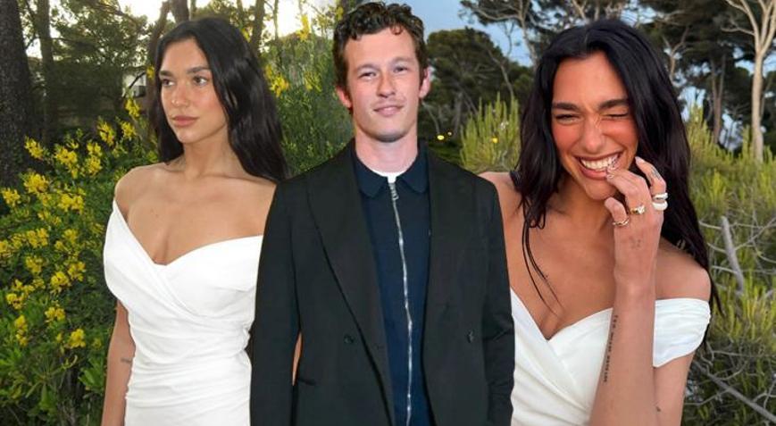 Evlilik yolunda ilk adım Dua Lipa sevgilisi Callum Turner ile nişanlandı