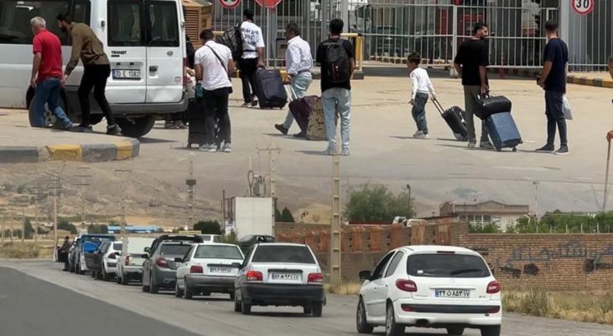 Türkiye-İran sınırında son durum: Türk vatandaşları Türkiyeye dönmek için sınır kapılarına yöneldi