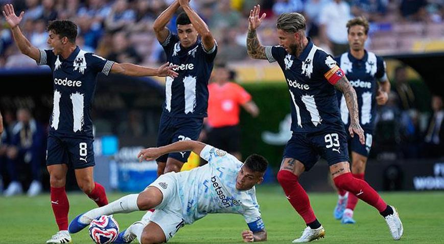 Intere Monterrey çelmesi 39luk Sergio Ramos sahnede