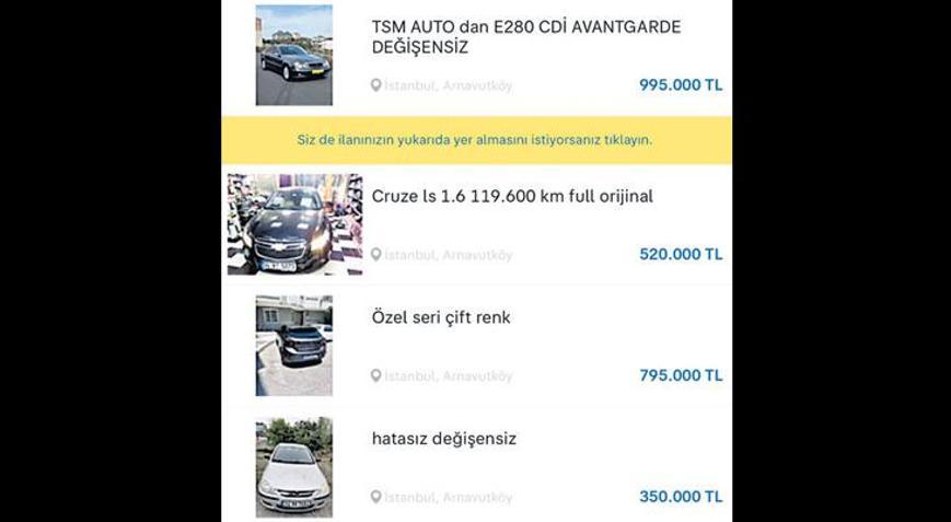 Taşıt ilanlarında ‘yetki doğrulama’ zorunlu oldu