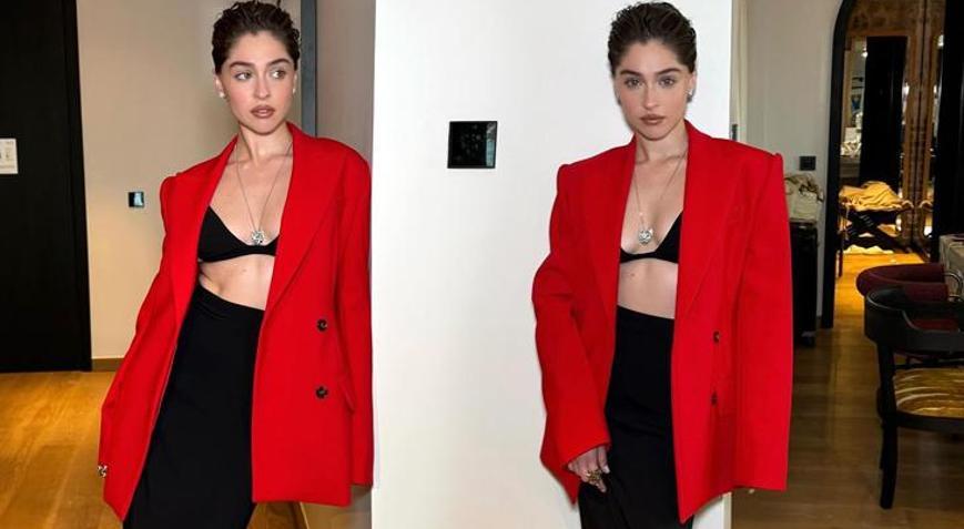 Cemre Bayselin davet tarzı ikiye böldü