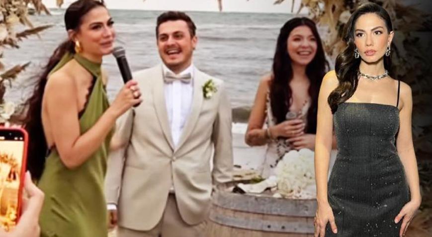 Demet Özdemir nikah şahidi oldu Eşref Rüyadaki rol arkadaşını yalnız bırakmadı