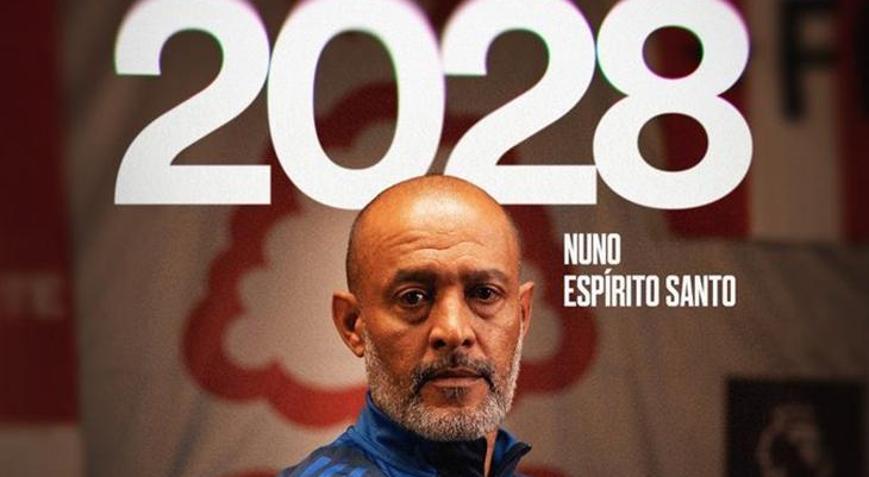 Nottingham Forest, Nuno Espirito Santo ile devam dedi