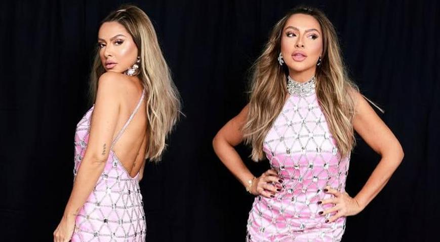 Hadise bu kez pembeler içerisinde Elbisesinin fiyatı dudak uçuklattı