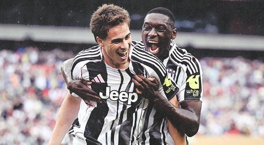 Juventusu zafere Kenan Yıldız taşıdı