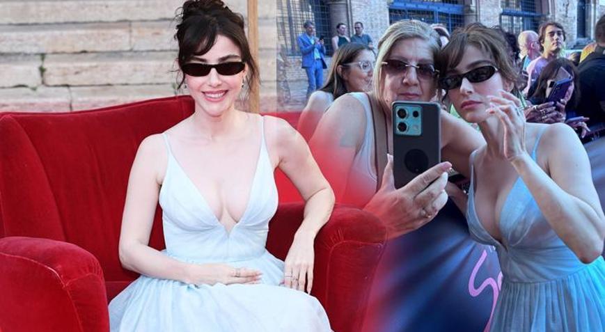 Özge Gürel İtalyada yıldız oldu