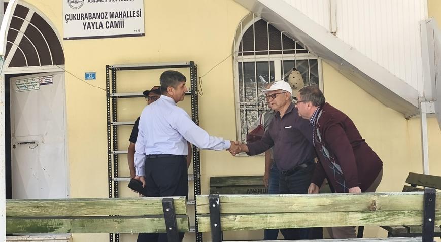 Müftü Fidan, camileri denetledi