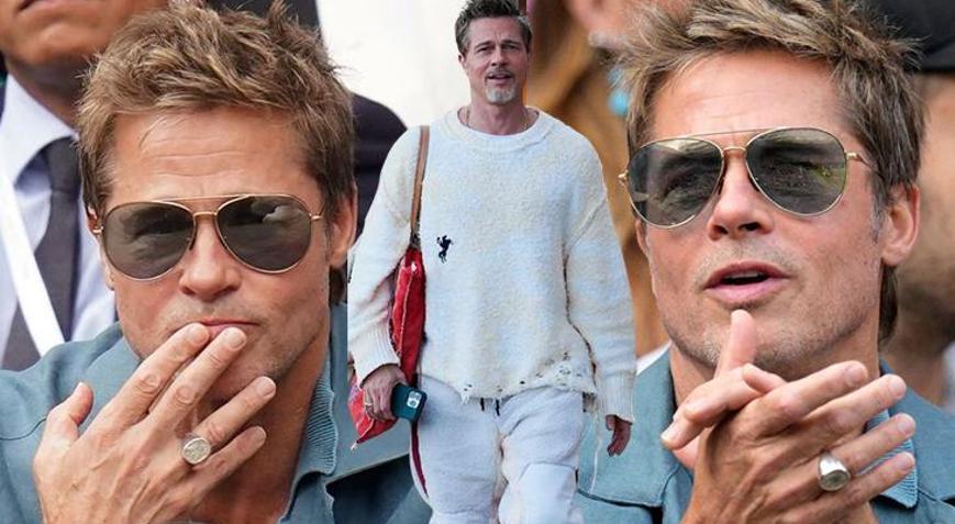 Brad Pitte büyük şok Çelik ev dedi ama Londradayken olanlar oldu...