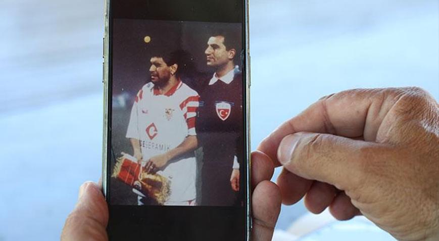 Maradonanın maçını yönetmişti Türk hakem o anıyı ilk kez anlattı