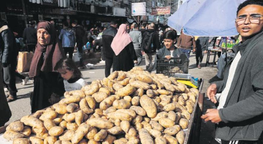 Gazze’de patates bile lüks