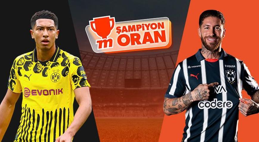 Borussia Dortmund’un rakibi Sergio Ramos’lu Monterrey Maçın heyecanı Canlı Sohbet ve Şampiyon Oranlar ile Mislide