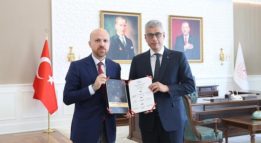 Bakan Memişoğlu İlim Yayma Vakfı Mütevelli Heyeti Başkanı Bilal Erdoğan ile bir araya geldi