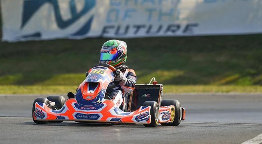 Alp Aksoy, WSK European Serieste piste çıkıyor