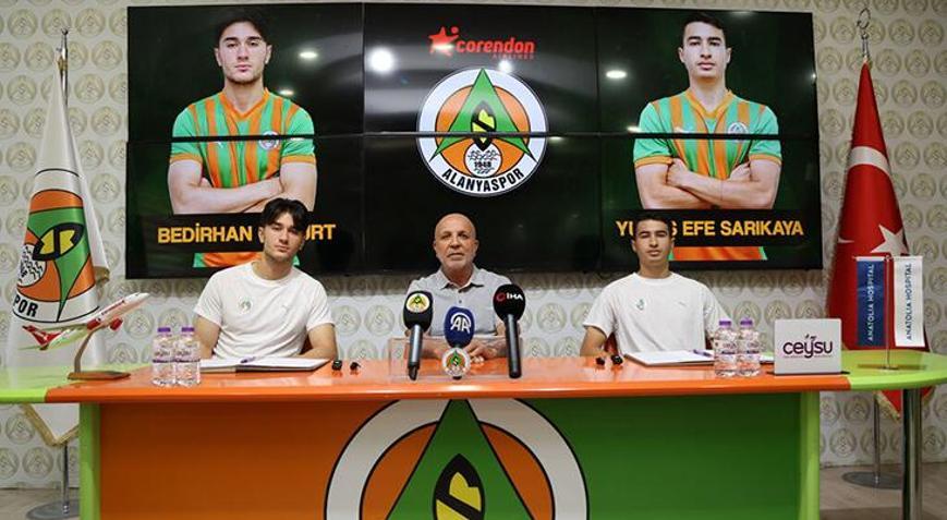 Bedirhan Bulut ve Yusuf Efe Sarıkaya, Alanyasporda