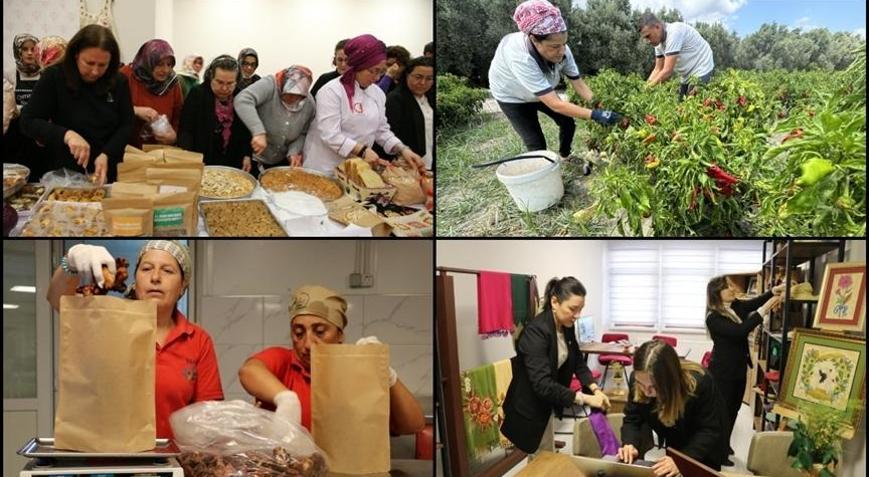 Kadın kooperatiflerine geçen yıl 24,8 milyon lira hibe sağlandı
