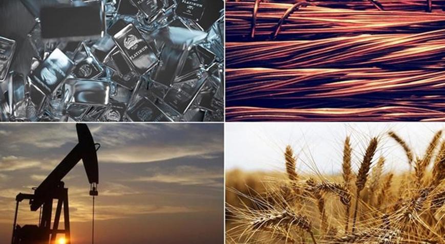 Emtia piyasaları karışık seyretti