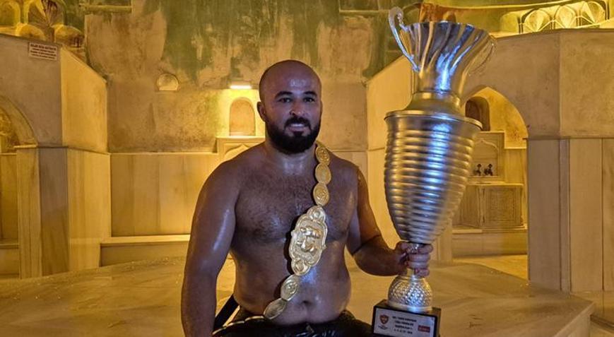 Orhan Okulu, pehlivan hamamı geleneğini sürdürdü