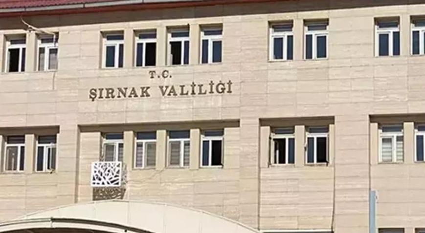 Valilik açıkladı Şırnakta bazı alanlar özel güvenlik bölgesi ilan edildi