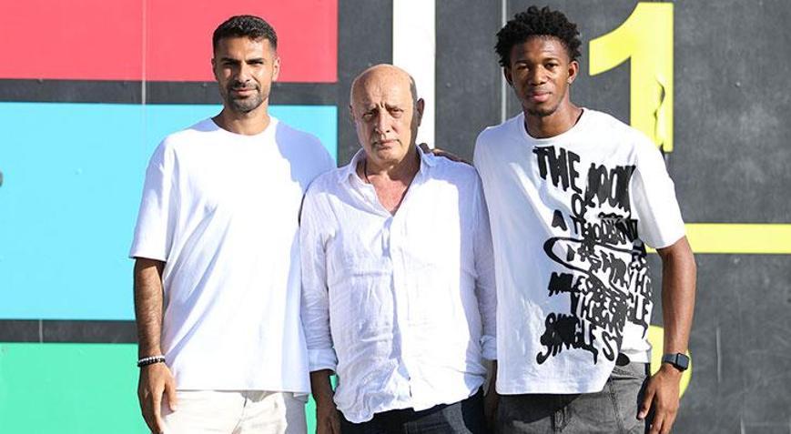 Zeki Çelik ve Gaoussou Diarra, İstanbulsporu ziyaret etti