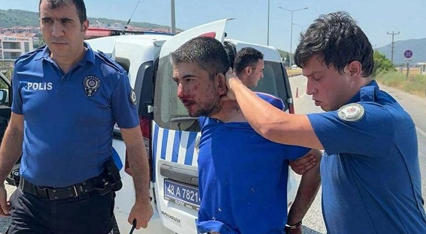 Şehri birbirine kattı 4 polis otosuna çarpan sürücü tutuklandı