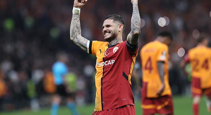 Galatasarayda Mauro Icardi sahneye çıktı