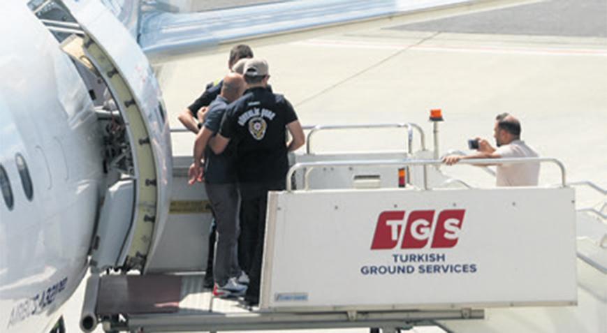 Havalimanında gözaltı