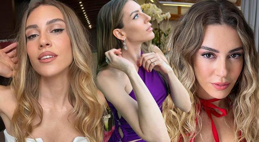 Sinem Kobaldan göz kamaştıran yaz pozları Ağaca çıkıp meyve topladı